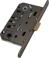 Защелка сантехническая  с пластиковым язычком B01102.50.12 AGB (АГБ) Защелка врезная WC (античная бронза) MEDIANA EVOLUTION