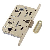 Магнитный замок B06102.50.23.640 AGB (АГБ) Защелка врезная WC (мат. лат.) MEDIANA POLARIS с отв. планкой (скин)
