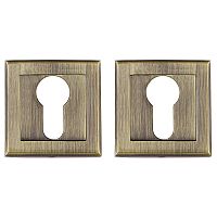 Накладка под цилиндр Punto (Пунто) ET.K.QL52 (ET QL) ABG-6 зелёная бронза