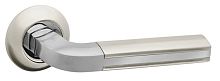 Дверная ручка Fuaro (Фуаро)  R.RM54.LARGO (LARGO RM) SN/CP-3 матовый никель/хром
