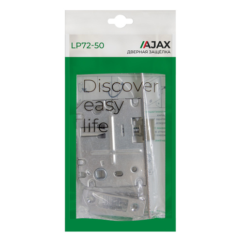 Защелка сантехническая с пластиковым язычком Ajax (Аякс) PLASTLP72-50 (LP72-50) CP хром фото 2 Защелка сантехническая с пластиковым язычком Ajax (Аякс) PLASTLP72-50 (LP72-50) CP хром фото 2