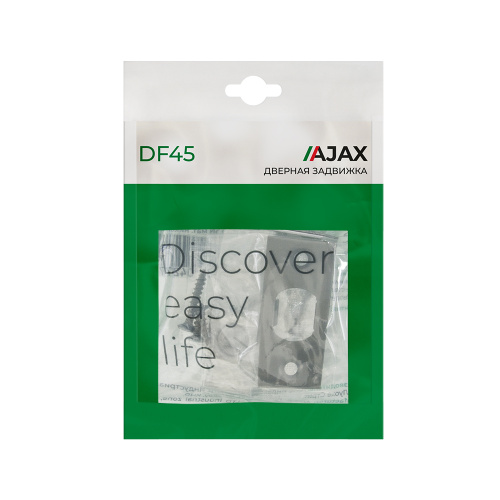 Задвижка врезная Ajax (Аякс) METDF-45 (DF-45) CP хром фото 2