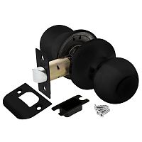 Ручка защелка Punto (Пунто) DK672 BL-PS (6072 BL-P) (без фиксатор) черный