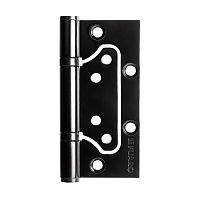 Петли дверные Fuaro (Фуаро) из нержавейки универсальная без врезки IN4500W INOX 304 BL (500-2BB 100x2,5) черный