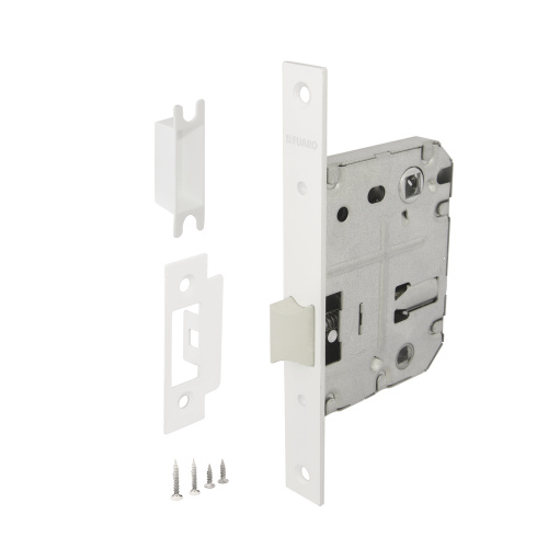 Защелка сантехническая с пластиковым язычком Fuaro (Фуаро) PLASTP72-50 (P72-50) WH белый Защелка сантехническая с пластиковым язычком Fuaro (Фуаро) PLASTP72-50 (P72-50) WH белый