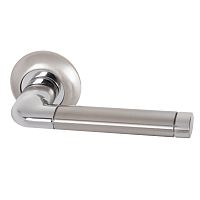 Дверная ручка Armadillo (Армадилло) R.LD54.Stella (Stella LD28) SN/CP-3 матовый никель/хром