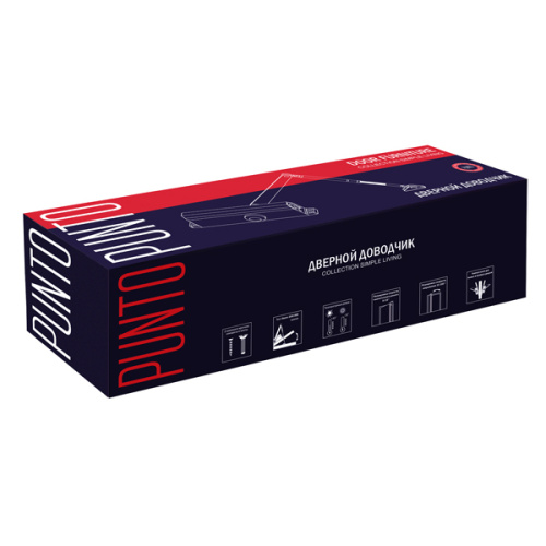 Доводчик двери Punto (Пунто) SDC2040 (SD-2040) AL 55-80 кг (алюминий) фото 2 Доводчик двери Punto (Пунто) SDC2040 (SD-2040) AL 55-80 кг (алюминий) фото 2