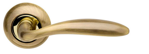 Дверная ручка Armadillo (Армадилло) R.LD54.Virgo (Virgo LD57) AB/GP-7 бронза/золото