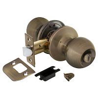 Ручка защелка Ajax (Аякс) DK682 AB-BK (6082 AB-B) (фиксатор) бронза