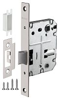 Защелка сантехническая с пластиковым язычком Fuaro (Фуаро) PLASTP72-50 (P72-50) SN мат.никель