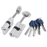 Цилиндровый механизм Punto (Пунто) (Z407/90) Z4007Tang90(55+10+25) со штоком CP хром