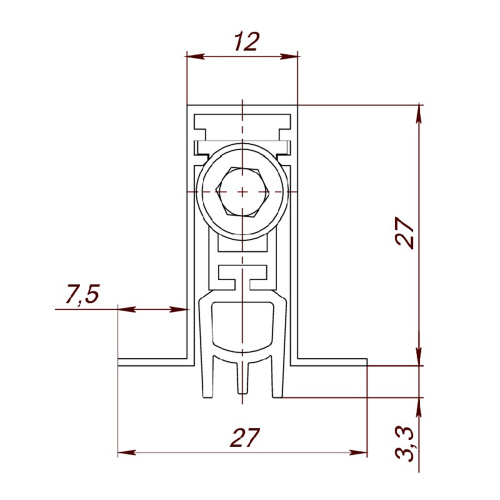 Автоматический порог Armadillo (Армадилло) EASY BLOCK F/1020 фото 2 Автоматический порог Armadillo (Армадилло) EASY BLOCK F/1020 фото 2