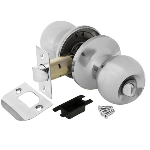 Ручка защелка Ajax (Аякс) DK682 CP-BK (6082 CP-B) (фиксатор) хром