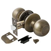 Ручка защелка Punto (Пунто) DK672 MAB-PS (6072 MAB-P) (без фиксатор) мат. бронза