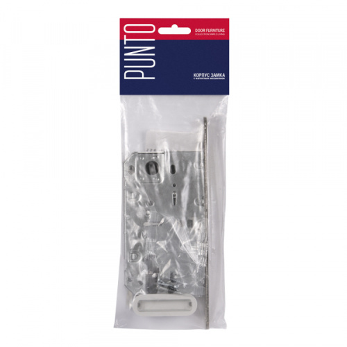 Замок магнитный под цилиндр Punto (Пунто) ML85-50 SSC (сатинированный хром) фото 2