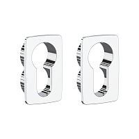 Накладка под цилиндр Punto (Пунто) ET.K.EL.Q27 CP-8 хром