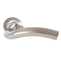 Дверная ручка Armadillo (Армадилло) R.LD54.Libra26 (Libra LD26) SN/CP-3 матовый никель/хром