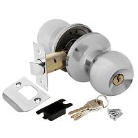 Ручка защелка Punto (Пунто) DK672 CP-ET (6072 CP-E) (ключ/фиксатор) хром