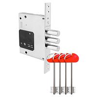 Замок сувальдный врезной Fuaro (Фуаро) MDV25/S-60.00.3R16 4key