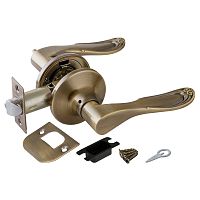 Ручка защелка Punto (Пунто) DK630 AB-PS (6030 AB-P) (без фиксатор) бронза