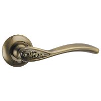 Дверная ручка Punto (Пунто) R.TL54.RUMBA (RUMBA TL) ABG-6 зеленая бронза