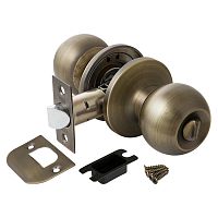 Ручка защелка Punto (Пунто) DK672 MAB-BK (6072 MAB-B) (фиксатор) мат. бронза