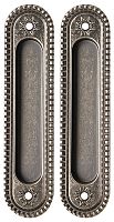 Ручка для раздвижных дверей Armadillo (Армадилло) SH.CL152.010 (SH010/CL) AS-9 античное серебро