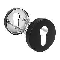 Накладка под цилиндр Fuaro (Фуаро) ET.R.DSS201-02 (DSS-02-ET) (INOX 201) BLACK