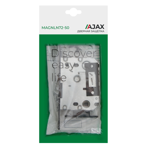 Замок магнитный Ajax (Аякс) MAGNLN72-50 AB черный фото 2 Замок магнитный Ajax (Аякс) MAGNLN72-50 AB черный фото 2