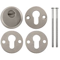 Броненакладка Punto (Пунто) DEF.SH-al/R-EXT.5513 (A5513) тех упаковка, винт M5x90 SN матовый никель