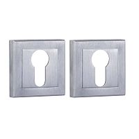 Накладка под цилиндр Punto (Пунто) ET.K.QL52 (ET QL) SSC-16 сатинированный хром