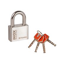 Замок навесной Fuaro (Фуаро) PL-INOX FORCE IF-60 4 key (дисковый ключ)