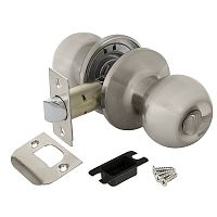 Ручка защелка Ajax (Аякс) DK682 SN-BK (6082 SN-B) (фиксатор) мат. никель