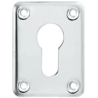 Декоративная накладка Punto (Пунто) ESC083/C-SS (нержавейка) на цилиндр (1 шт.) тех.упак.