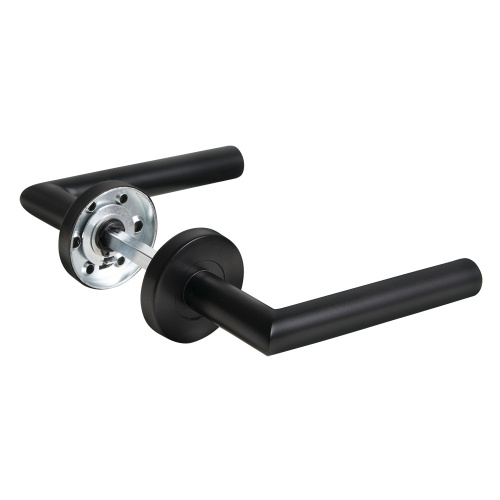 Дверная ручка Fuaro (Фуаро)  R.DSS201-0204/19 (INOX 201) BLACK