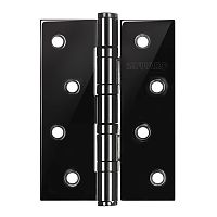 Петли дверные Fuaro (Фуаро) универсальная IN4400U-BL BN (4BB/BL 100x75x2,5) черный глянец БЛИСТЕР