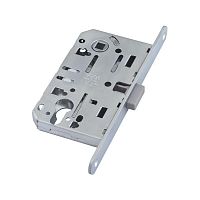 Замок магнитный под цилиндр AGB (АГБ) MEDIANA POLARIS B06103.50.34.567 с отв. планк B02402.05 (мат хр)