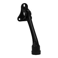 Ограничитель для двери Fuaro (Фуаро) напольный STOPPER-100 BL (черный) козья ножка