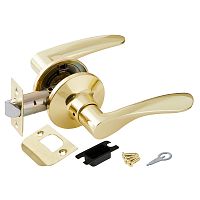 Ручка защелка Punto (Пунто) DK620 PB-PS (6020 PB-P) (без фиксатор) золото