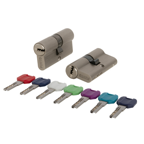Цилиндровый механизм Punto (Пунто) MaxPro7000Key70mm(30+10+30) SN никель 7key