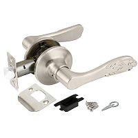 Ручка защелка Punto (Пунто) DK633 SN-PS (6033 SN-P) (без фиксатор) мат. никель