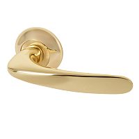 Дверная ручка Armadillo (Армадилло) R.LD54.Pava (Pava LD42) GP/SG-5 золото/матовое золото TECH (кв. 8х140)
