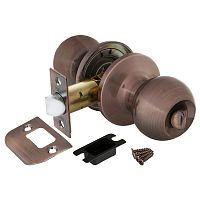 Ручка защелка Punto (Пунто) DK672 AC-BK (6072 AC-B) (фиксатор) медь