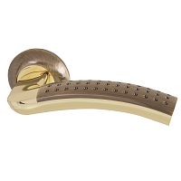 Дверная ручка Armadillo (Армадилло) R.LD54.Libra26 (Libra LD26) AB/GP-7 бронза/золото