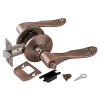 Ручка защелка Punto (Пунто) DK630 AC-BK (6030 AC-B) (фиксатор) медь