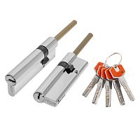 Цилиндровый механизм Fuaro (Фуаро) D-PROTERM507/100 Fuaro (Фуаро) mm (65+10+25) термошток 8х65 мм CP, 5 кл.