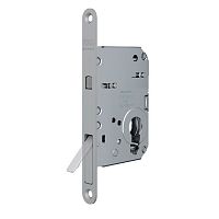 Замок магнитный под цилиндр для раздвижных дверей AGB (АГБ) SCIVOLA TRE B08982.50.34 (матовый хром)