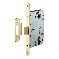 Замок под цилиндр с пластиковым язычком Punto (Пунто) PL85-50/BL GP (золото)