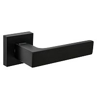 Дверная ручка Fuaro (Фуаро)  K.DM51.Straight (Straight DM) BL-24 черный