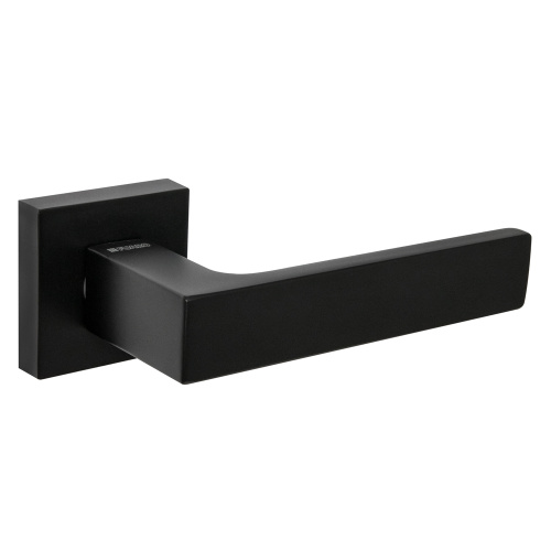 Дверная ручка Fuaro (Фуаро)  K.DM51.Straight (Straight DM) BL-24 черный